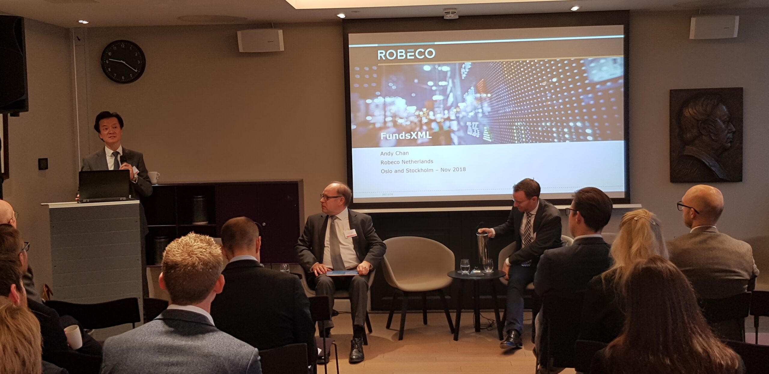 FundsXML at the FundConnect conference on Regulatory Reporting